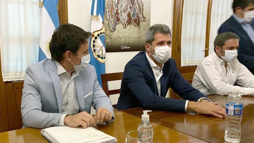 Sergio Uñac se reunió con directivos de la Coviar y del INV