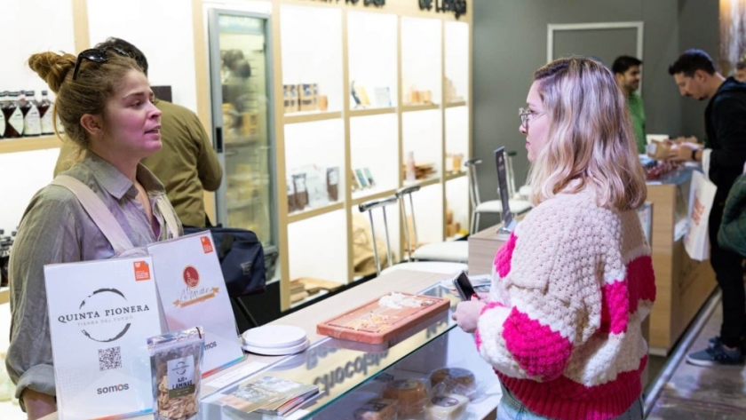 El stand de Tierra del Fuego fue uno de los más concurridos en la feria ‘Caminos y Sabores’