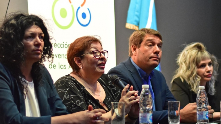 La ministra Monasterolo destacó el trabajo de los equipos de Salud Mental y Adicciones de Chubut