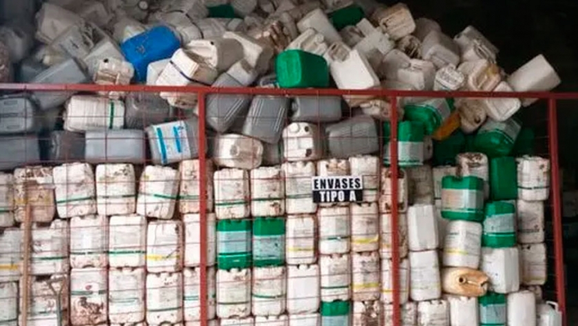 En 2020 se recuperaron más de un millón de kilos de plástico de envases vacíos de fitosanitarios