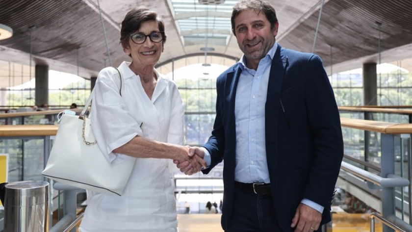 Fernando Straface se reunió con la embajadora de España