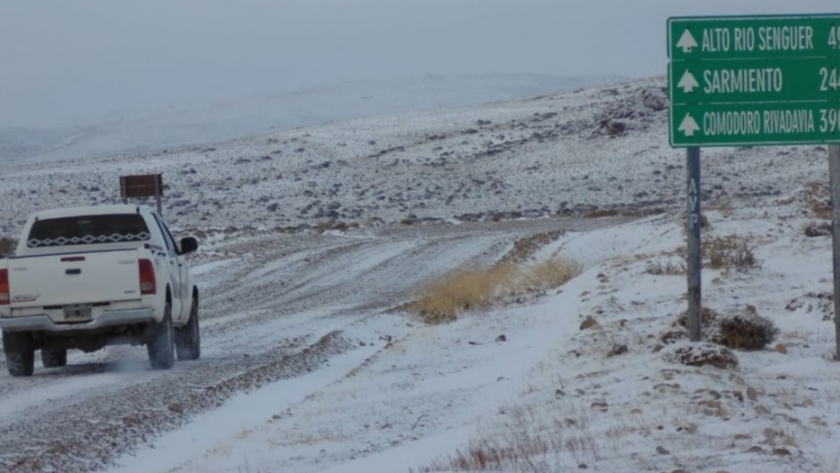 El Ministerio de Agricultura, Ganadería, Industria y Comercio trabaja con la comunidad de El Chalía por las dificultades generadas por las fuertes nevadas