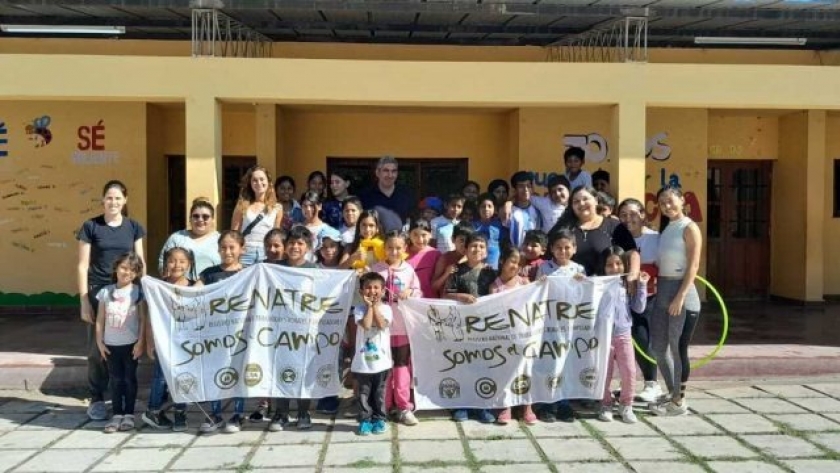 Programa Crecer del Renatre llegó a más de 500 niños en Salta y Jujuy