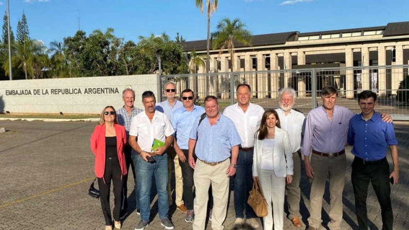 Ruralistas argentinos en Brasilia