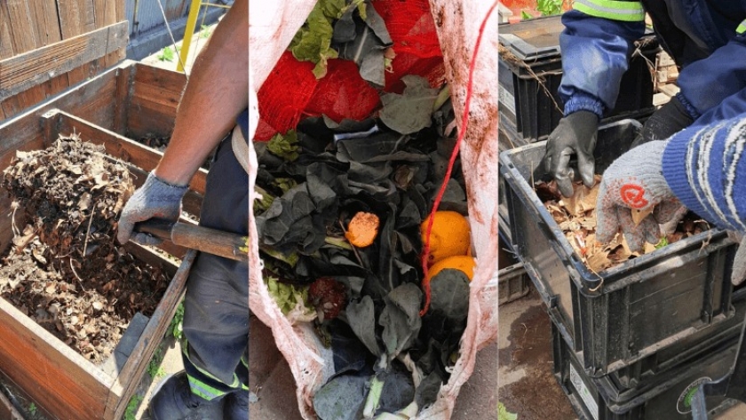 Compost urbano: el proyecto de un barrio Porteño que convierte la basura en fertilizantes