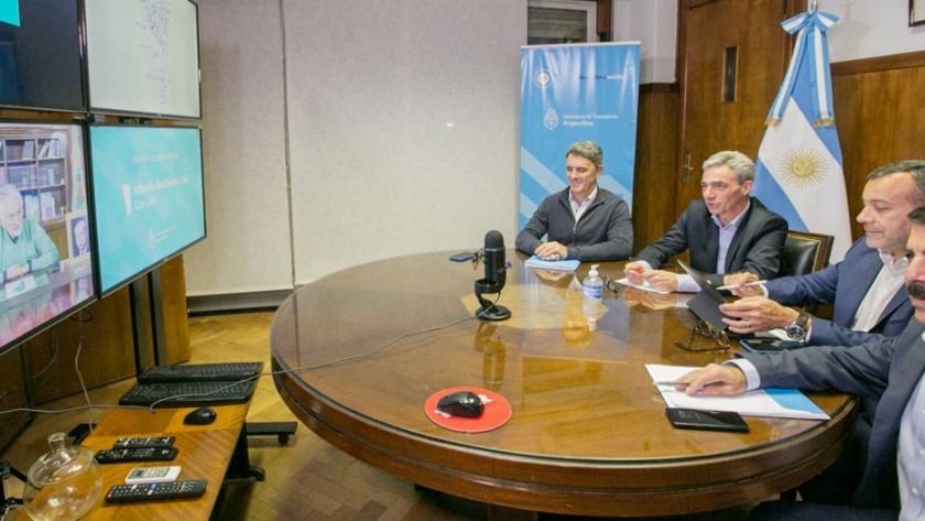 Meoni con los gobernadores de Entre Ríos y San Luis