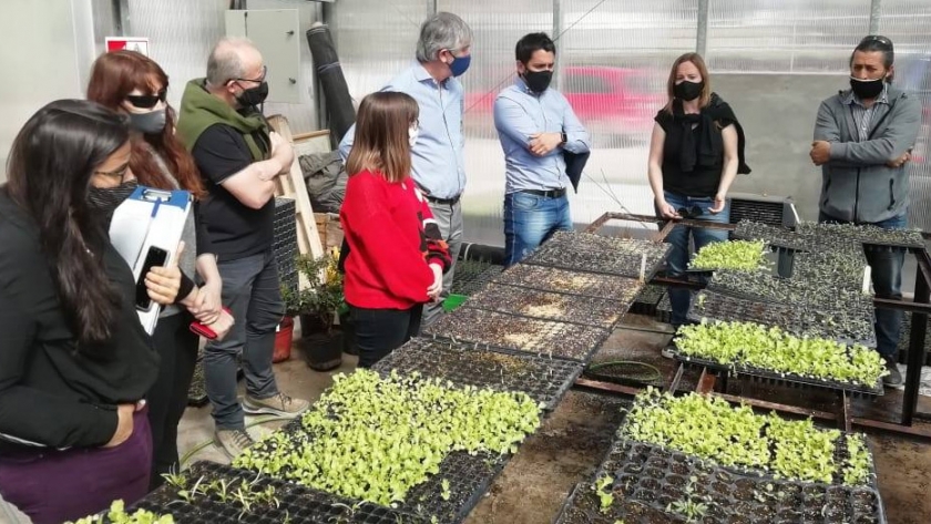 Acciones articuladas para la producción de alimentos en Trelew
