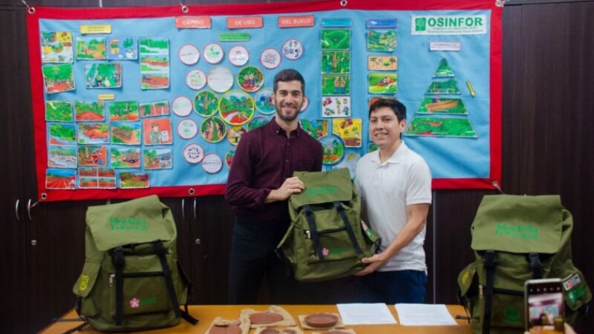 Entregaron las primeras Mochilas Forestales, herramientas de capacitación para fortalecer el cuidado de los recursos naturales en Misiones