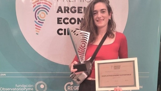 Jujeña recibió el Premio Argentina Economía Circular