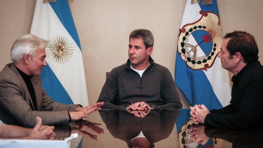 El gobernador recibió al cónsul general de España en la Región de Cuyo