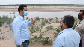 Pilcomayo: Vicegobernador visitó el Proyecto Pantalón 