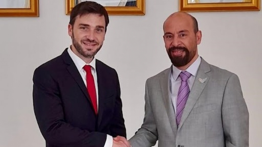 Torres se reunió con el embajador de Emiratos Árabes para gestionar la llegada de inversiones