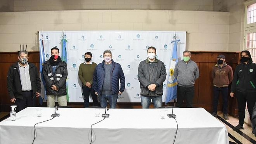 Rodríguez firmó un convenio con productores hortícolas en el marco del programa PROCANOR