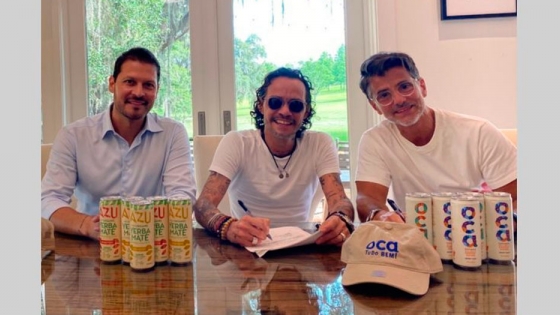 La dueña de Citric fabricará bebidas con la empresa del cantante Marc Anthony