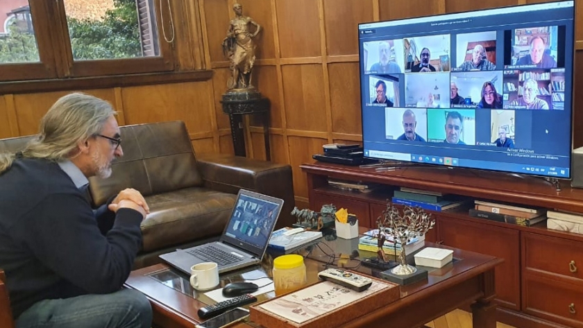 Basterra y Frederic se reunieron con entidades agropecuarias