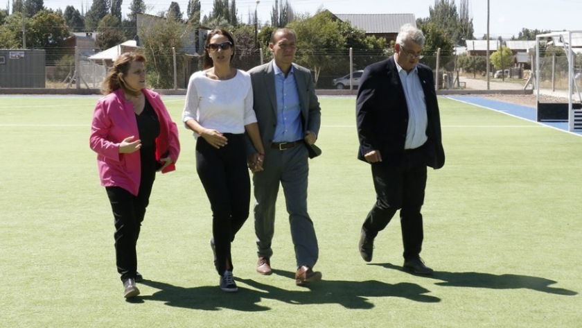 Gutiérrez participó del 140º aniversario de Junín de los Andes