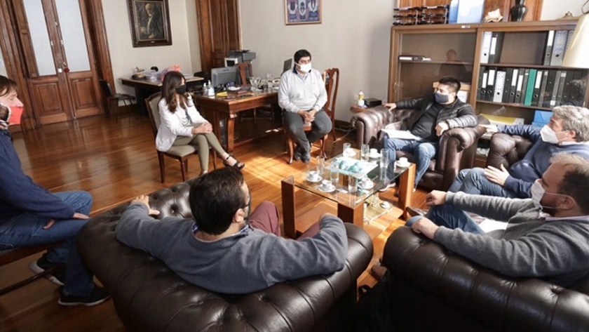 Gobierno recibió a representantes de Trabajadores de la Vivienda