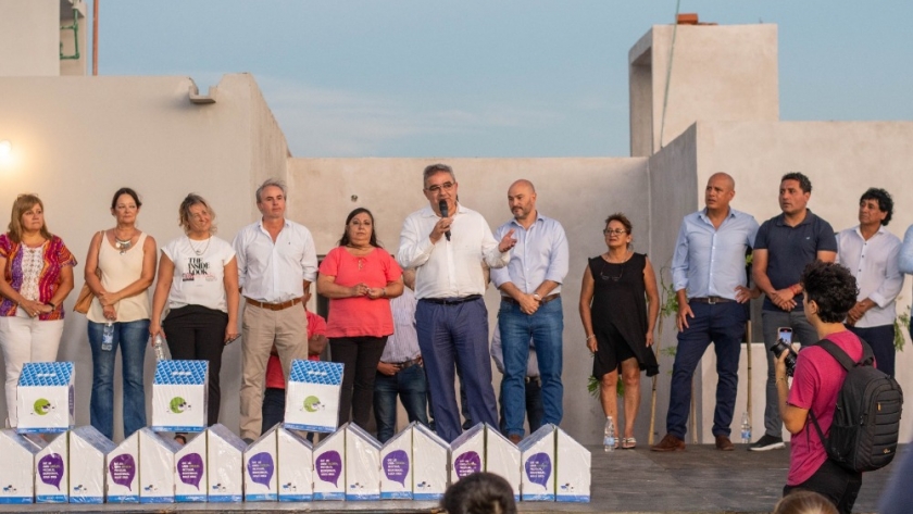 3500 personas se beneficiarán de la obra de cloacas en Loteo Parque Sur