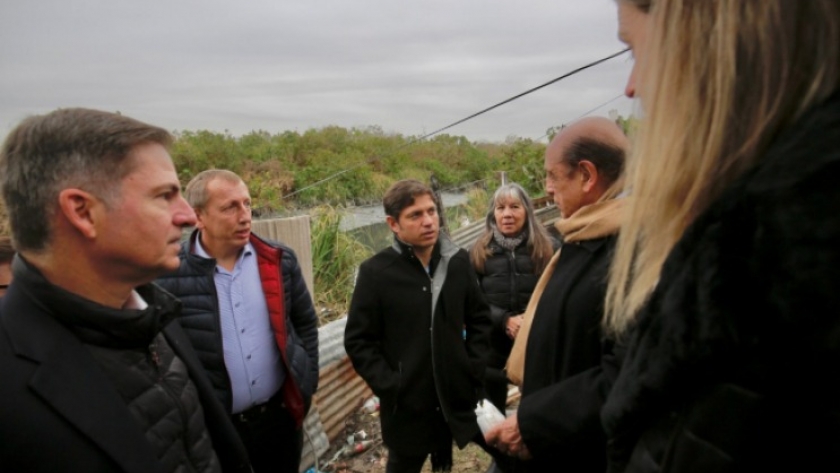 Kicillof presentó un proyecto para la construcción de 120 viviendas en Plátanos