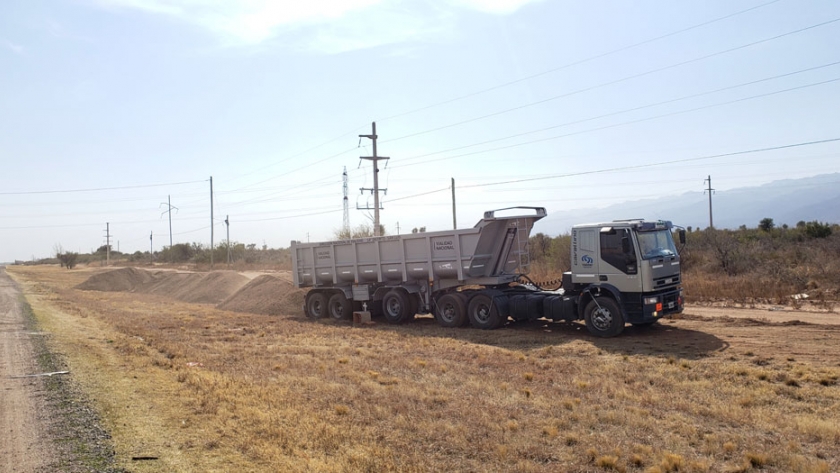San Luis: acceso a urbanizaciones sobre la RN146