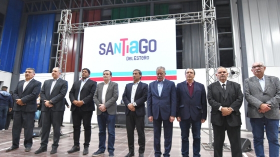 Zamora inauguró obras en Gramilla y anunció pavimentación clave hacia La Banda y Capital