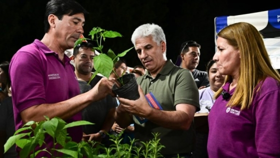 El Gobernador recorrió la Eco Juana Koslay: una fusión de conciencia ambiental, emprendedurismo y cultura