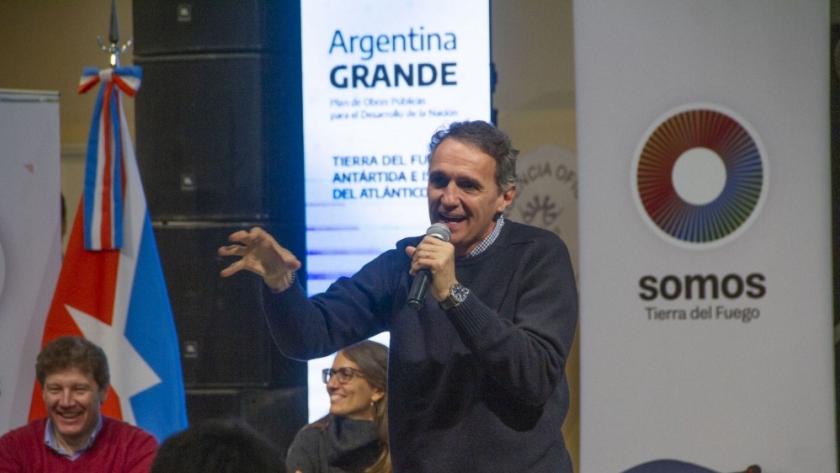Junto al Gobernador Gustavo Melella, Katopodis presentó Argentina Grande para Tierra del Fuego