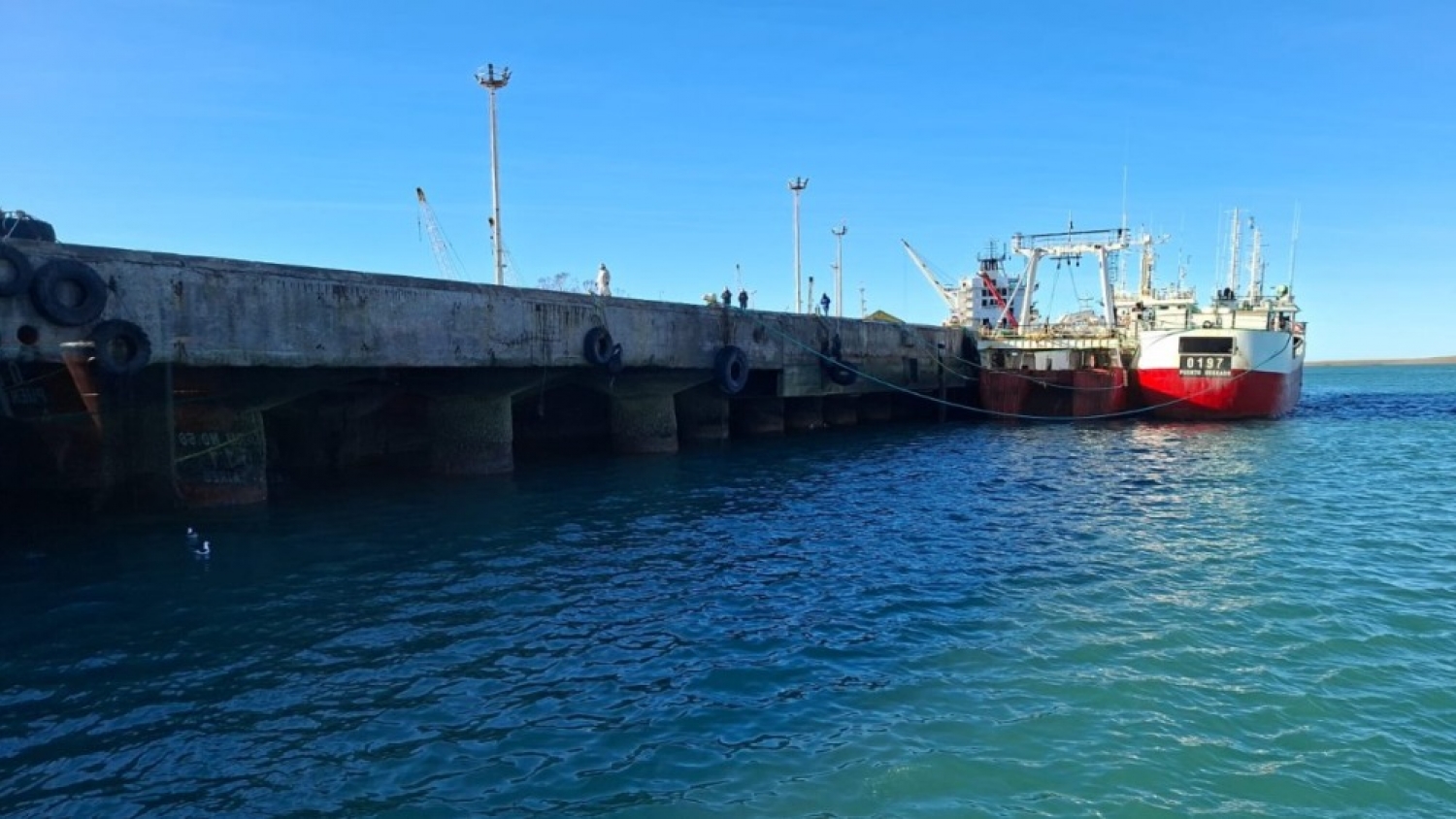 Santa Cruz adjudicó por casi $13.000 millones la reconstrucción del muelle de Puerto Deseado