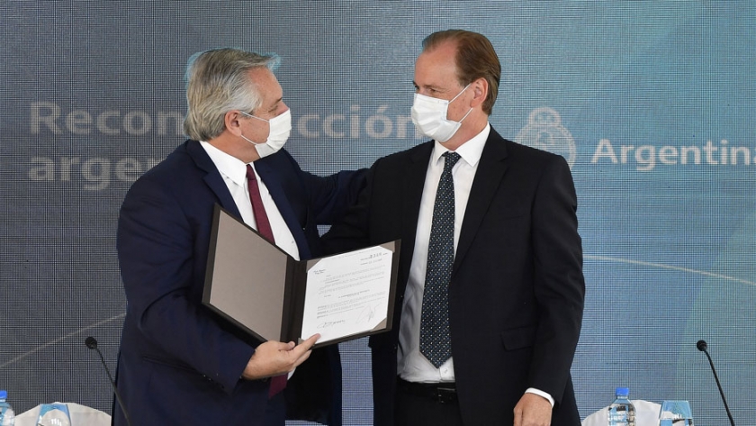 Bordet destacó la visión federal del Presidente y sus políticas de desarrollo e inclusión