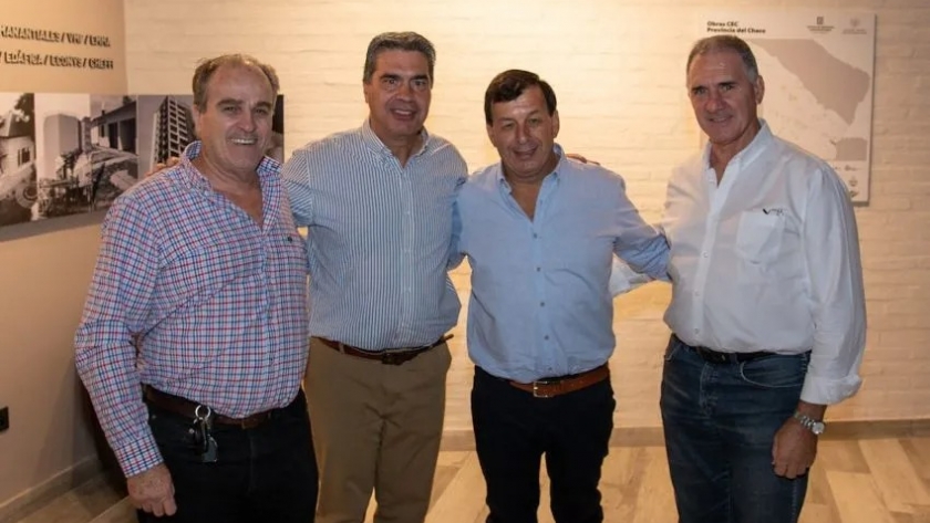 Capitanich participó de la inauguración de obras en la sede del centro de empresas constructoras