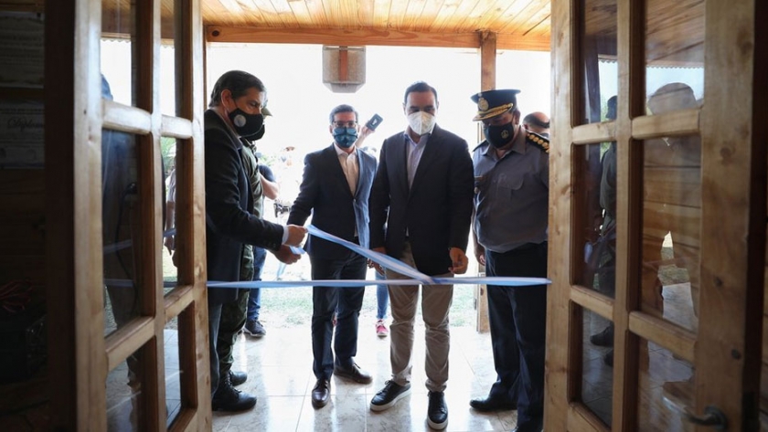 En Esquina, el Gobernador inauguró edificio policial para potenciar la seguridad rural de la zona