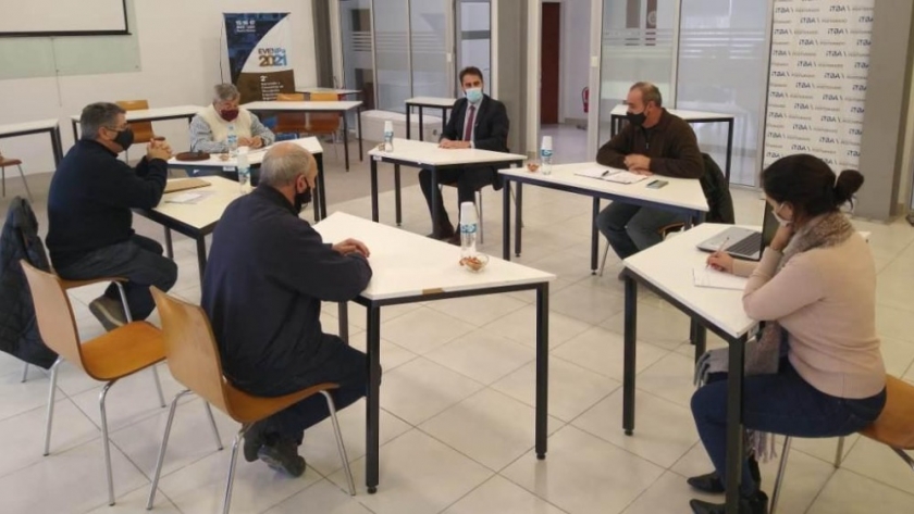 El gobierno provincial se reunió con representantes de la Cámara Industrial de Puerto Madryn