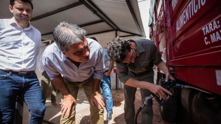 El gobernador inauguró la planta de biodiesel de la cooperativa Sáenz Peña ltda