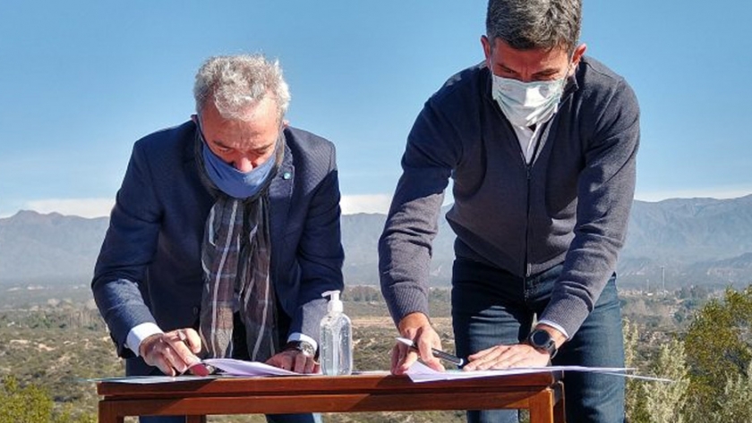 La Provincia entrega en comodato un espacio para la creación de un Parque Deportivo de Montaña