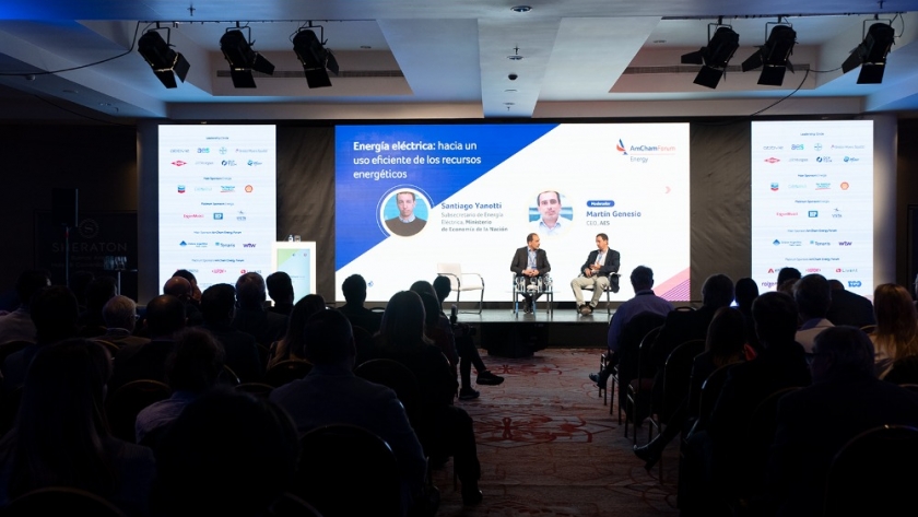 La Secretaría de Energía participó del AmCham Energy Forum