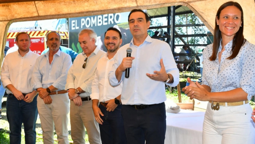 Valdés inauguró en Ituzaingó obras en la Asociación 