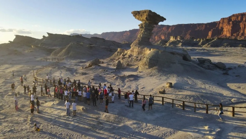 Duplican las excursiones en el Parque Ischigualasto por las vacaciones de invierno