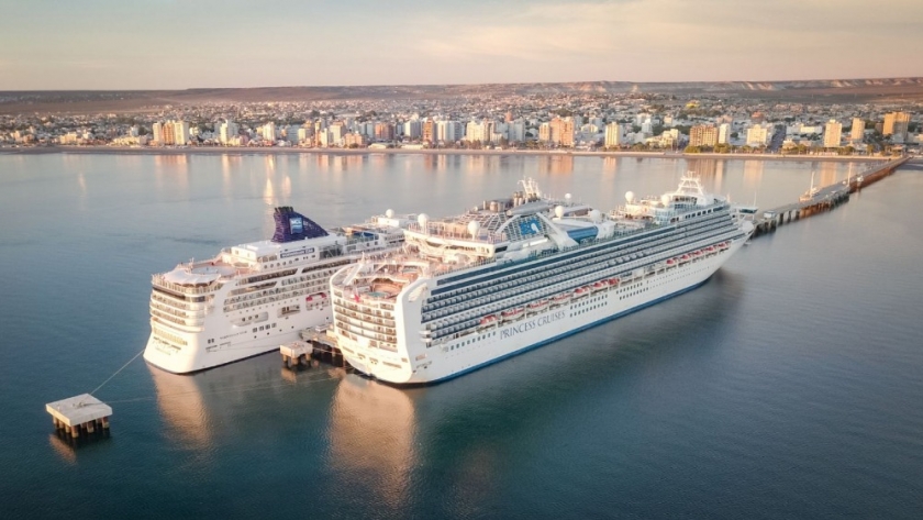 Récord de pasajeros en Cruceros: casi 580 mil turistas viajaron por Argentina