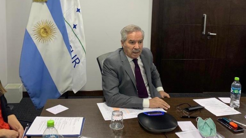 Solá reafirmó la voluntad de integración del Mercosur