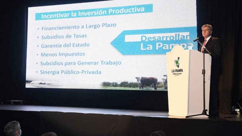 Ziliotto giró a diputados proyectos de Ley para incentivar la actividad productiva