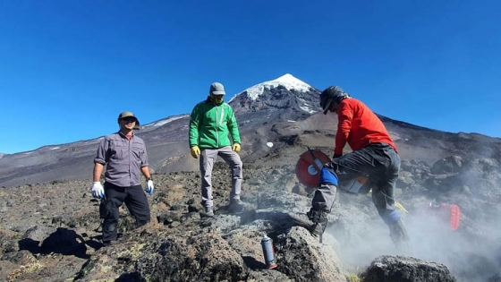 Etapa final para iniciar el monitoreo volcánico del Lanín
