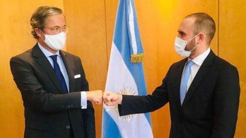 Guzmán se reunió con el embajador de Alemania