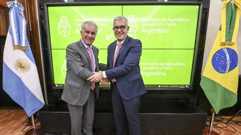 Argentina y Brasil se comprometen con la seguridad alimentaria sostenible mundial