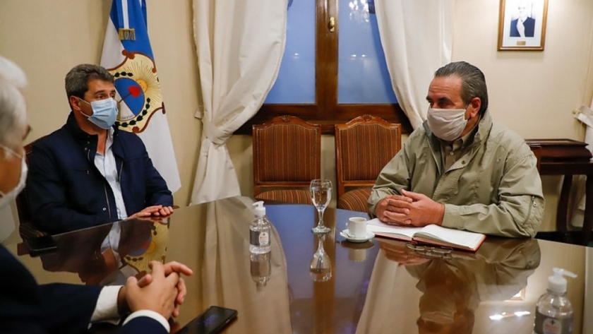 El Gobernador recibió al presidente de la Asociación de Viñateros Independientes