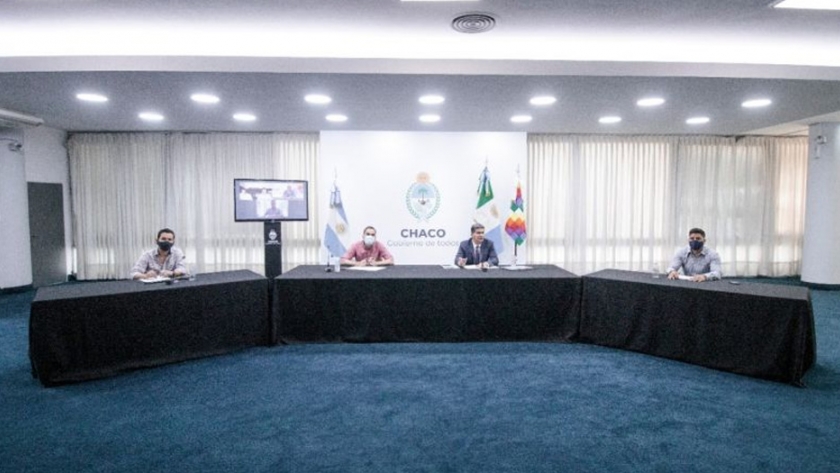 El Gobernador y autoridades de Nación analizaron estrategias de inversión para la generación de energía sustentable en Chaco