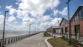 Rosario inaugura Costa Nueva, un corredor de dos kilómetros sobre el Paraná