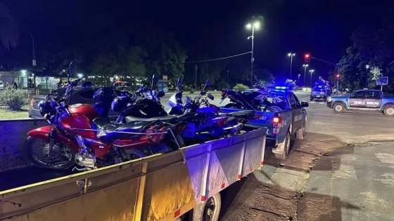 Rojas refuerza operativos para frenar motos ilegales y carreras clandestinas