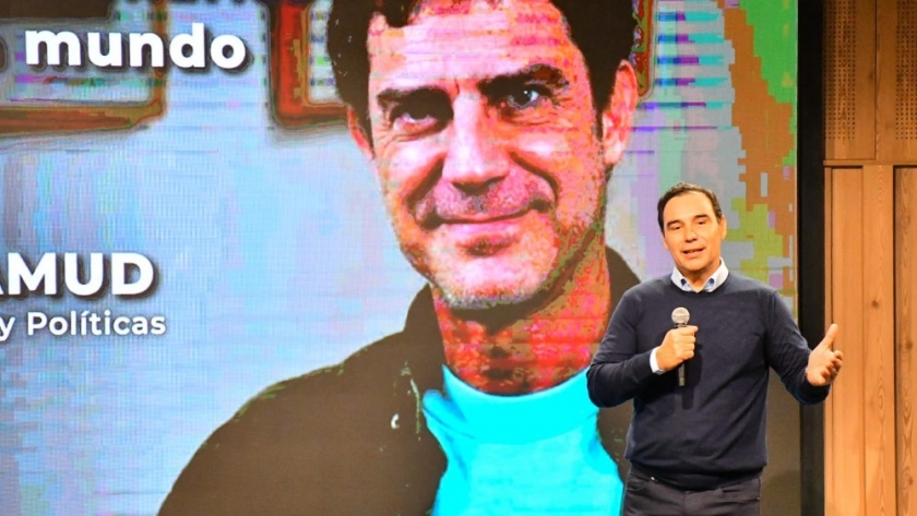Valdés destacó la visión del politólogo Andrés Malamud en “pensar lateralmente” el rumbo del país