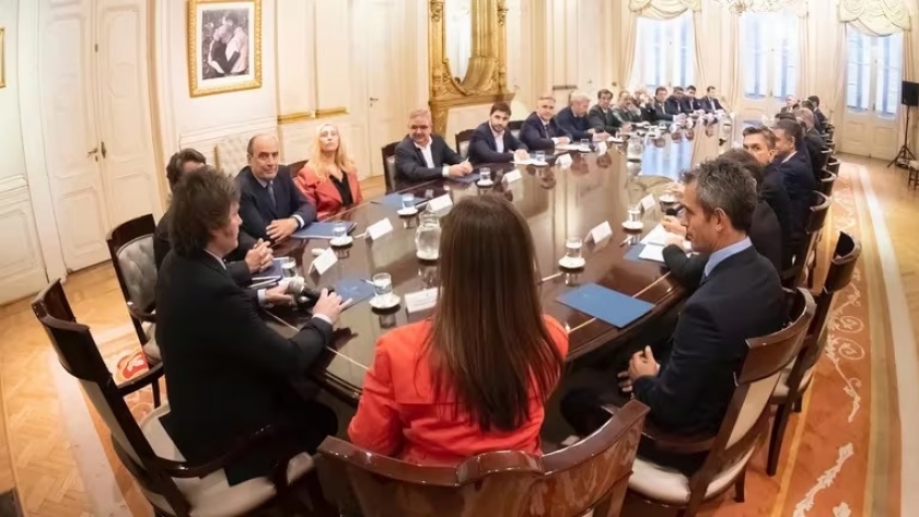 Cumbre de Gobernadores: dialoguistas le piden al Gobierno una reunión de urgencia antes de la sesión de la Ley Ómnibus