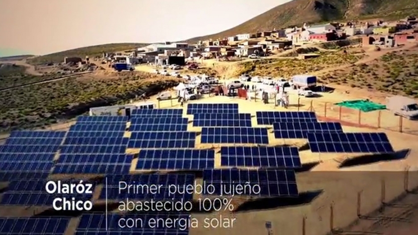 Jujuy brilla con 9 pueblos 100% energía solar